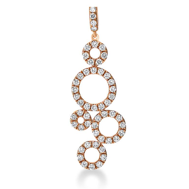 Anhänger 18 kt RG, mit Öse