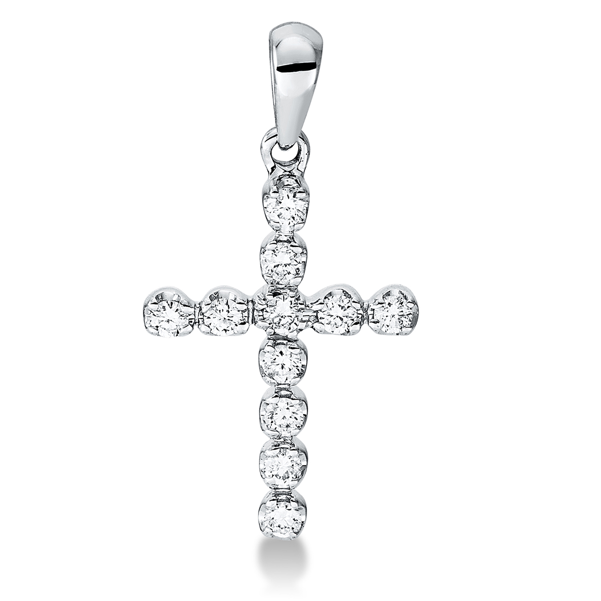 Anhänger 18 kt WG "Kreuz"