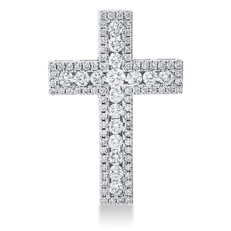 Anhänger 18 kt WG "Kreuz"