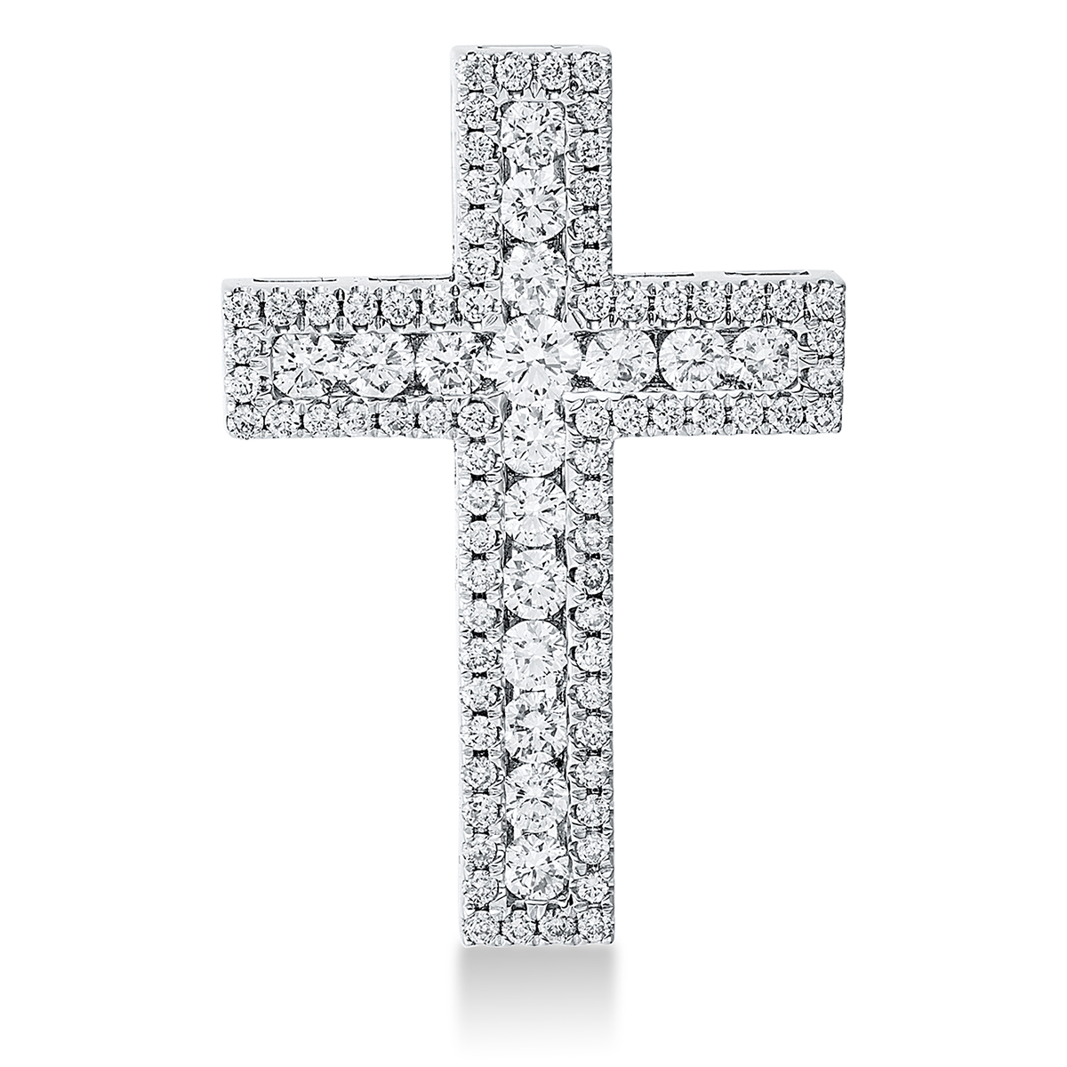 Anhänger 18 kt WG "Kreuz"
