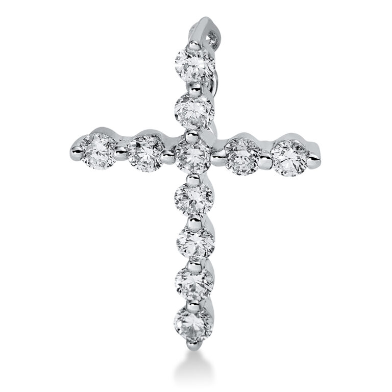 Anhänger 18 kt WG "Kreuz"
