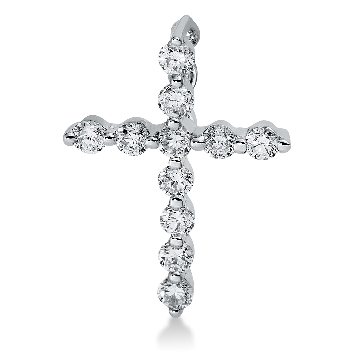 Anhänger 18 kt WG "Kreuz"