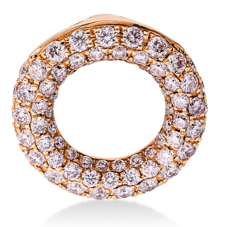 Anhänger 18 kt RG "Kreis"