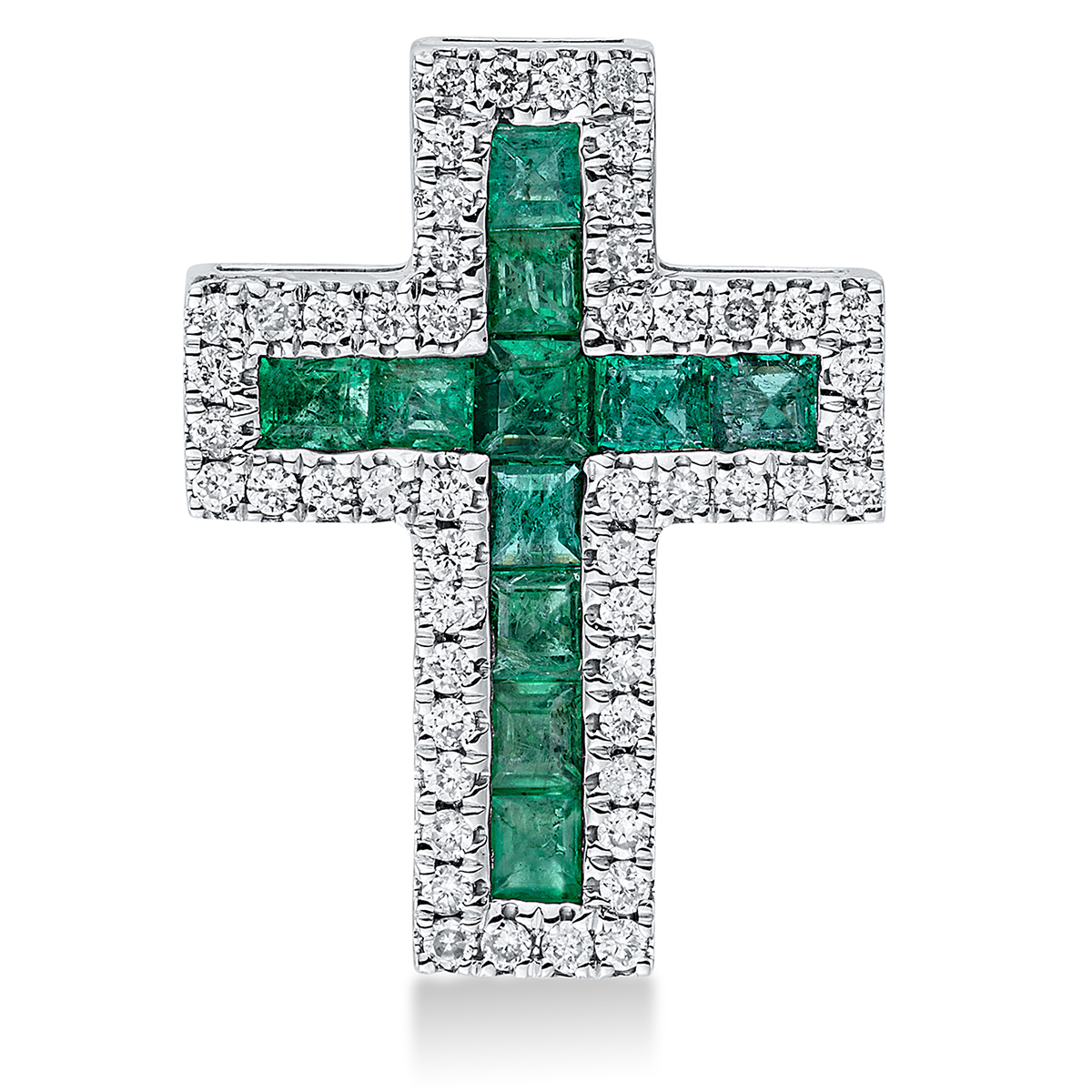 Anhänger 18 kt WG "Kreuz"