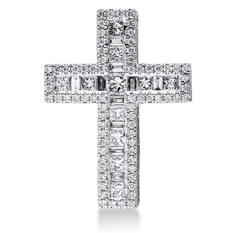 Anhänger 18 kt WG "Kreuz"
