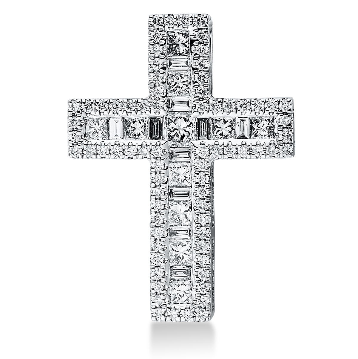 Anhänger 18 kt WG "Kreuz"