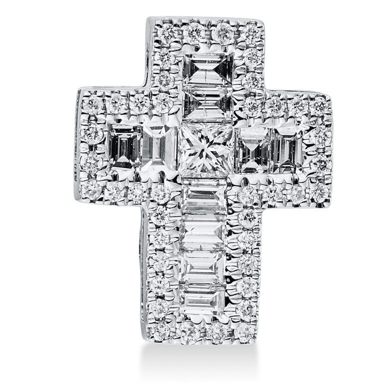 Anhänger 18 kt WG "Kreuz"