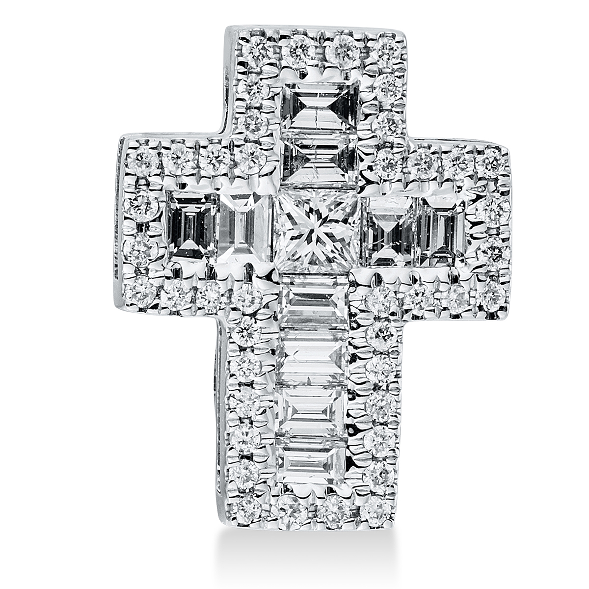 Anhänger 18 kt WG "Kreuz"
