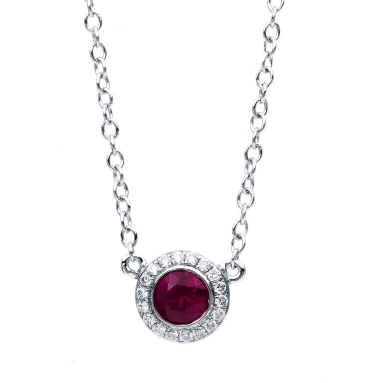 Collier 18 kt WG