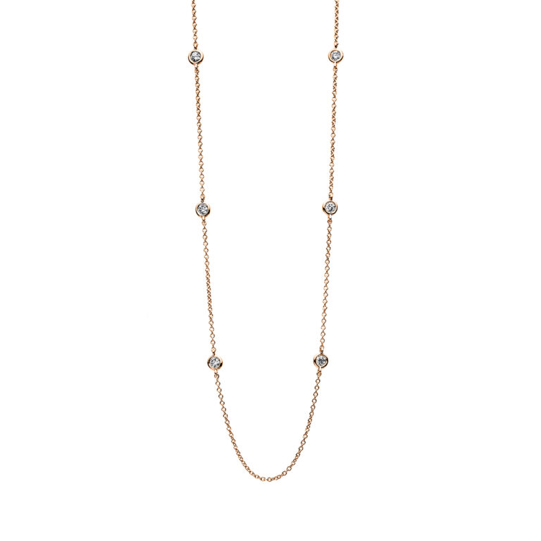Collier Zarge 18 kt RG