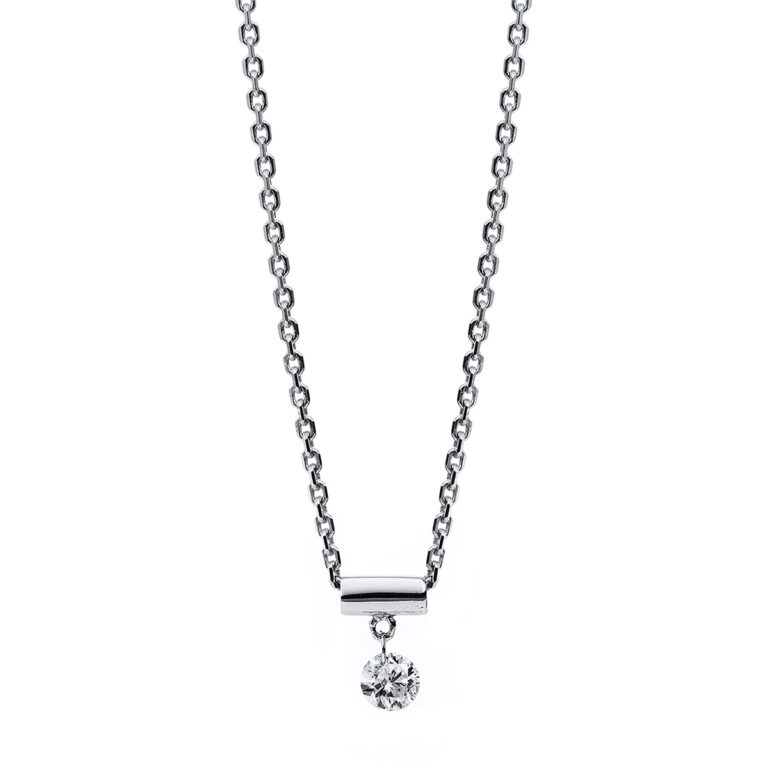 Collier 14 kt WG