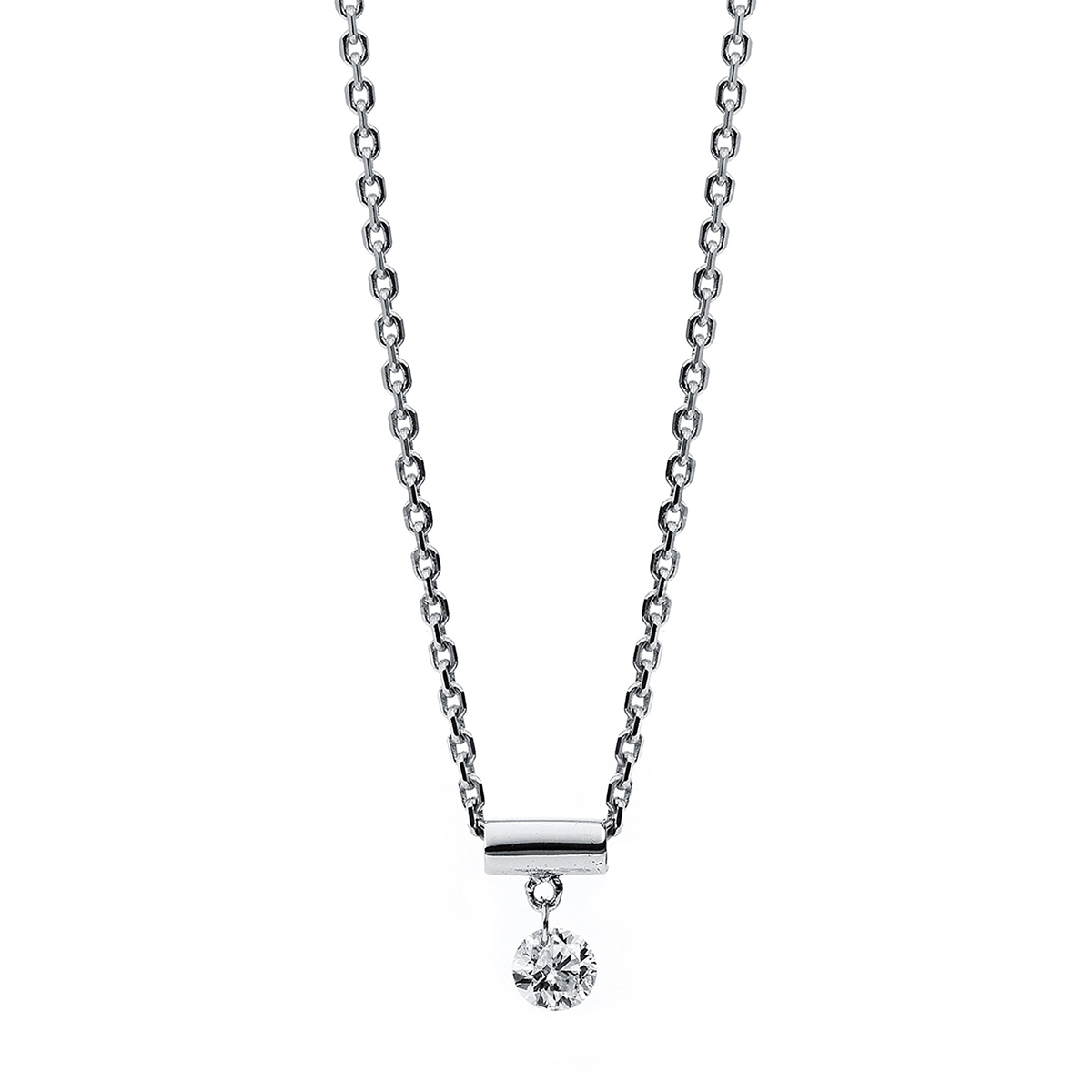 Collier 14 kt WG