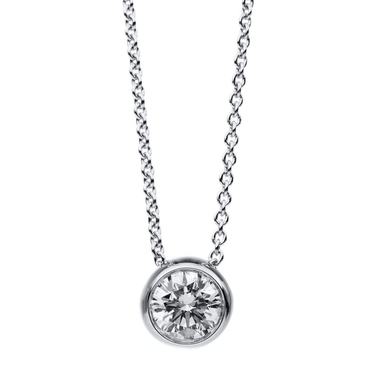 Collier Zarge 18 kt WG