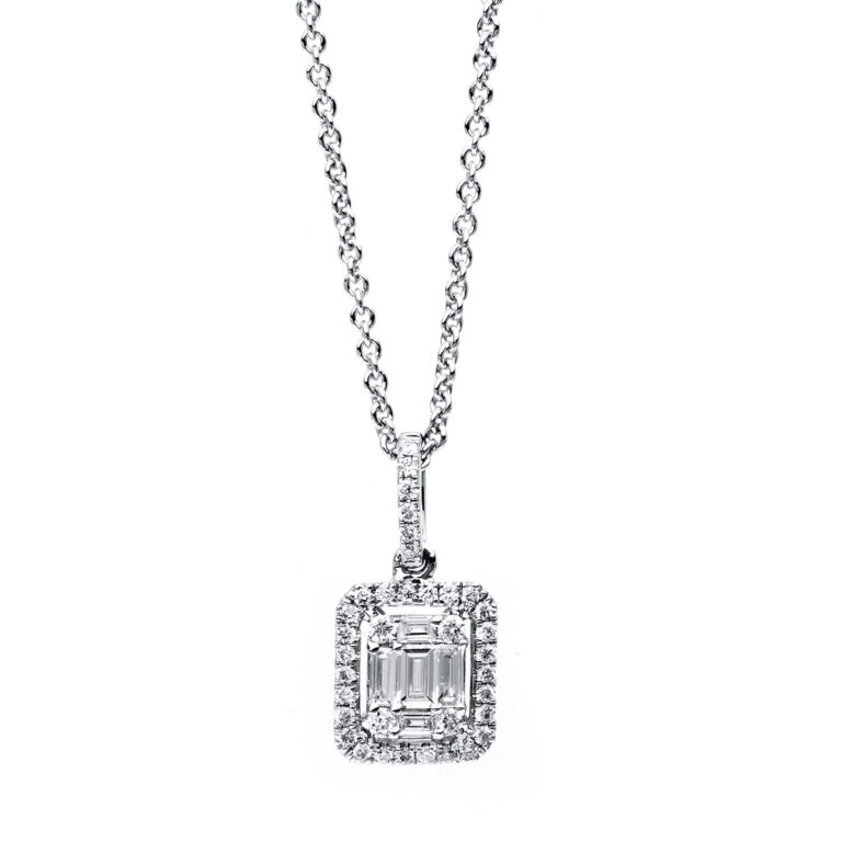 Collier 14 kt WG