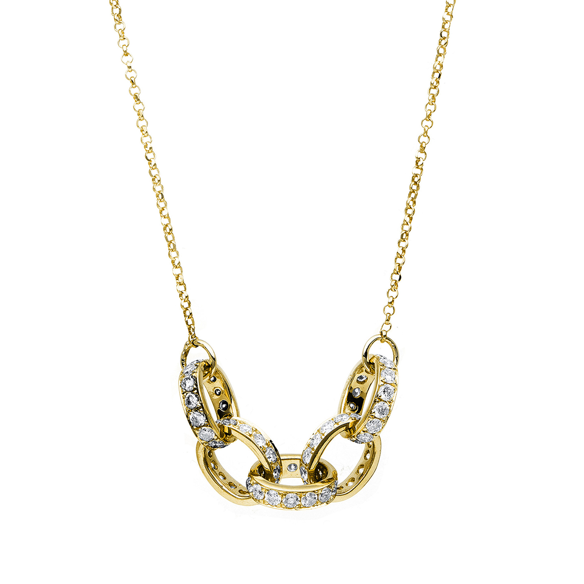 Collier 18 kt GG