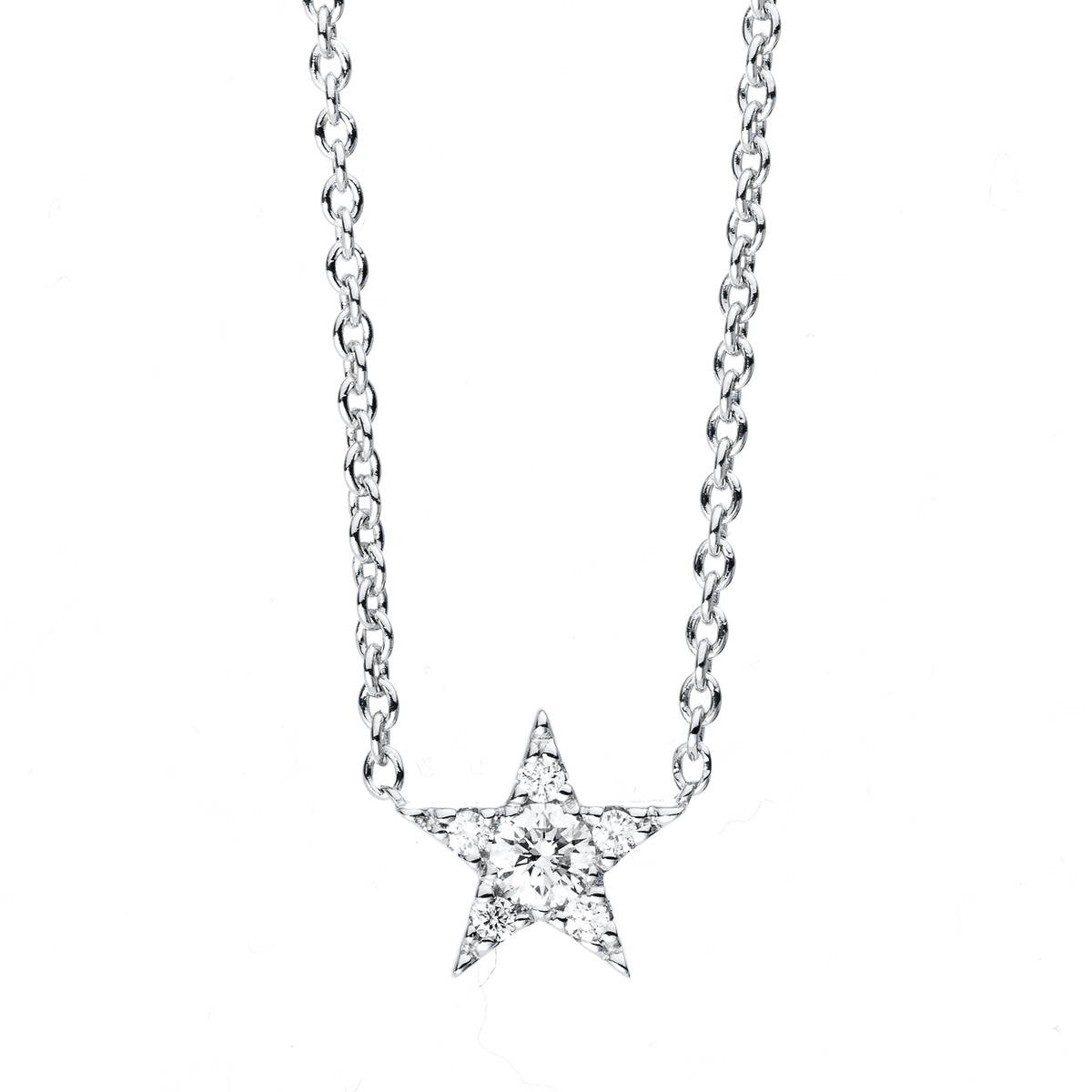 Collier 14 kt WG "Stern"