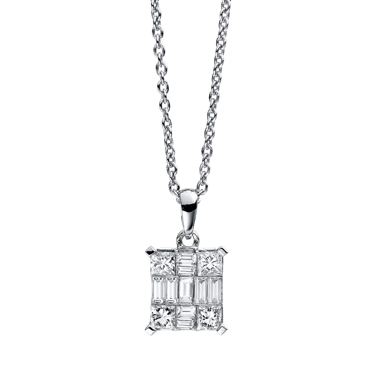 Collier 18 kt WG