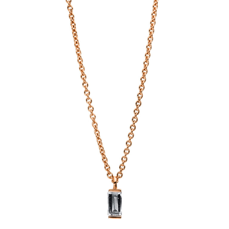 Collier 18 kt RG