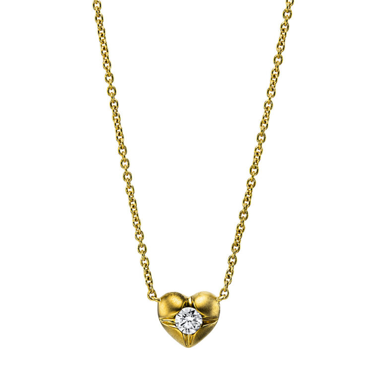 Collier 18 kt GG "Herz"