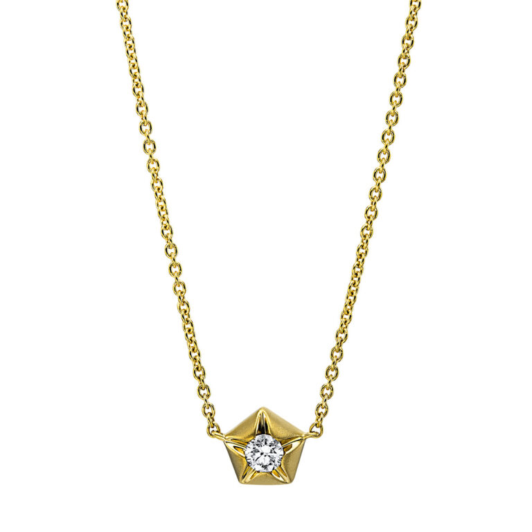 Collier 18 kt GG "Stern"