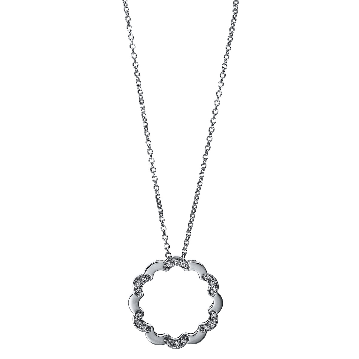 Collier 14 kt WG