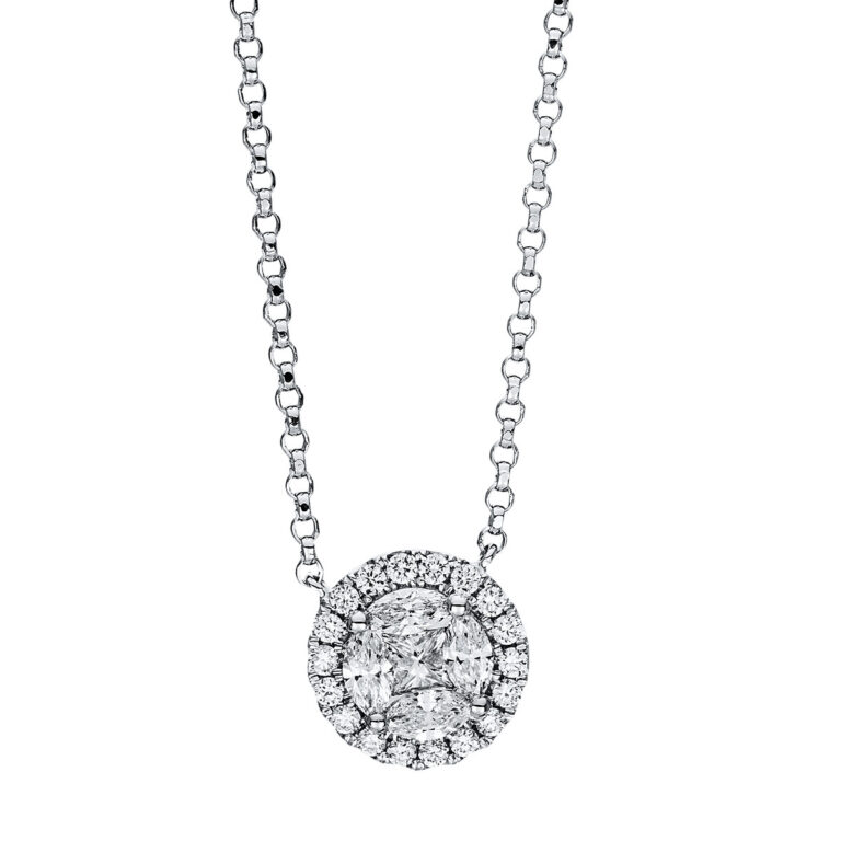 Collier 18 kt WG