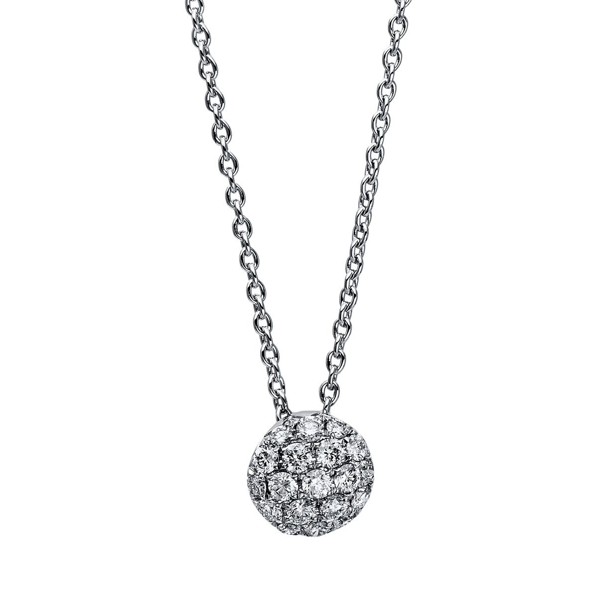 Collier 14 kt WG