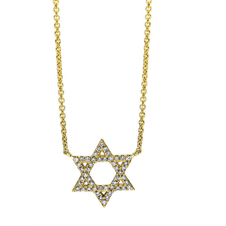 Collier 18 kt GG "Stern"