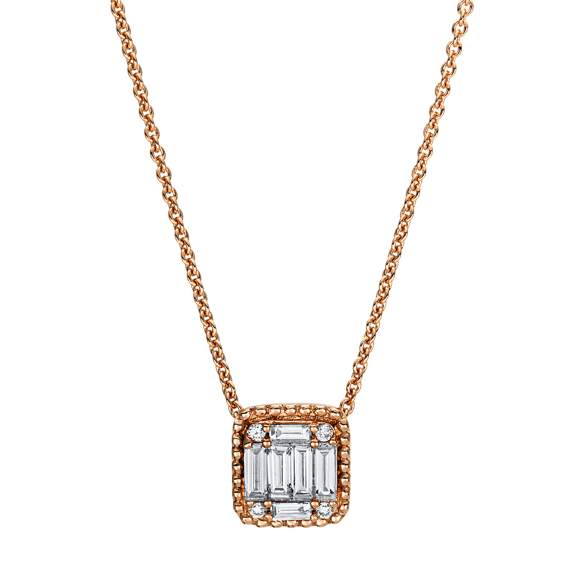 Collier 18 kt RG "2.30"