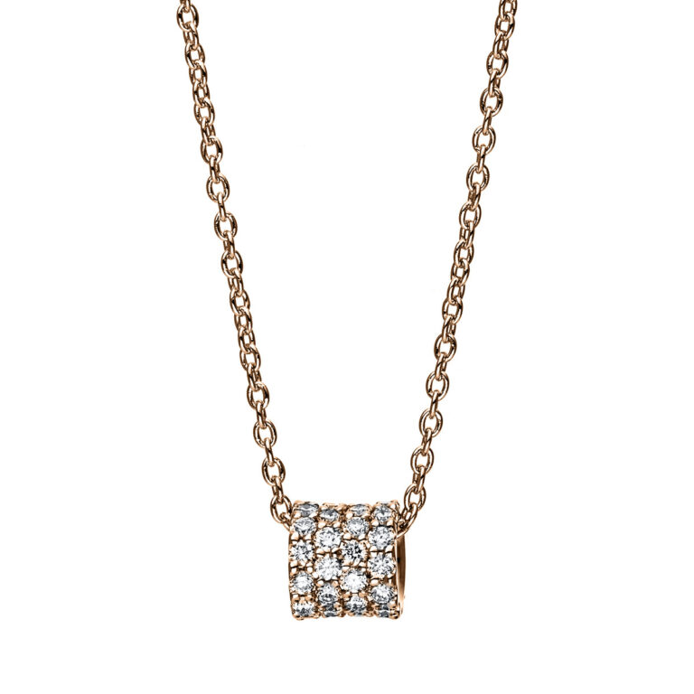 Collier 18 kt RG