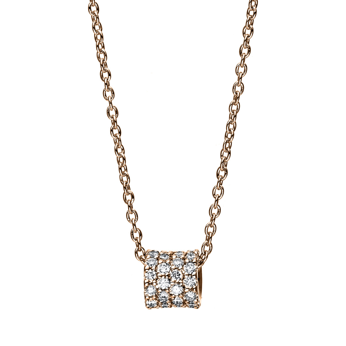 Collier 18 kt RG
