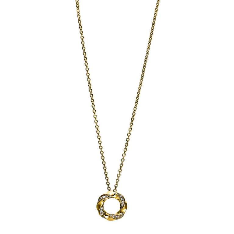 Collier 14 kt GG "Kreis"