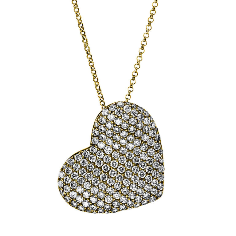 Collier 18 kt GG "Herz"