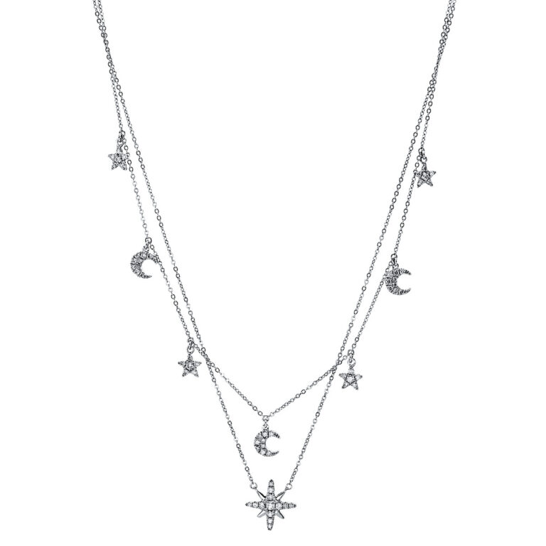 Collier 18 kt WG