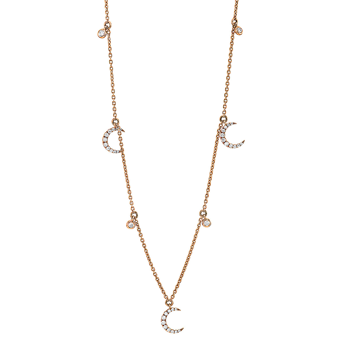 Collier 18 kt RG