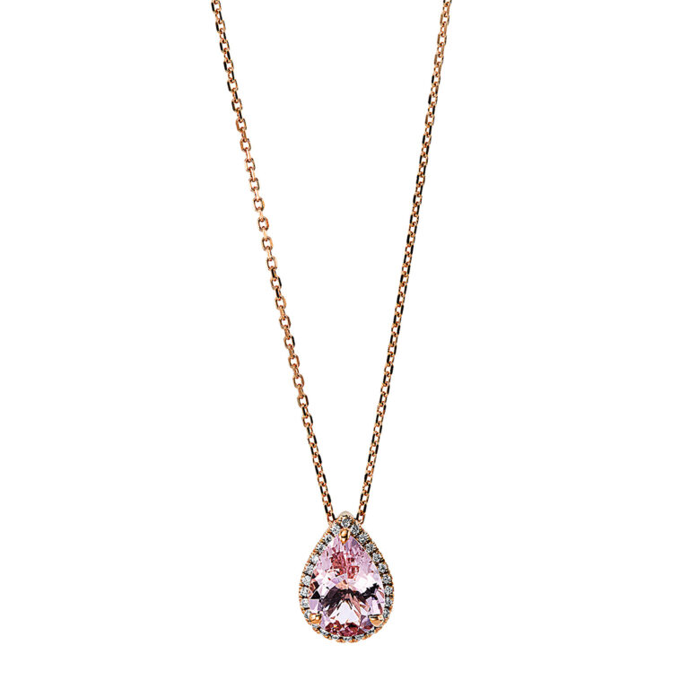 Collier 18 kt RG