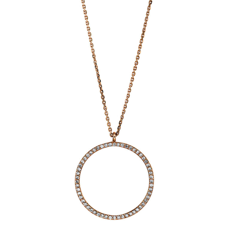 Collier 14 kt RG "Kreis"