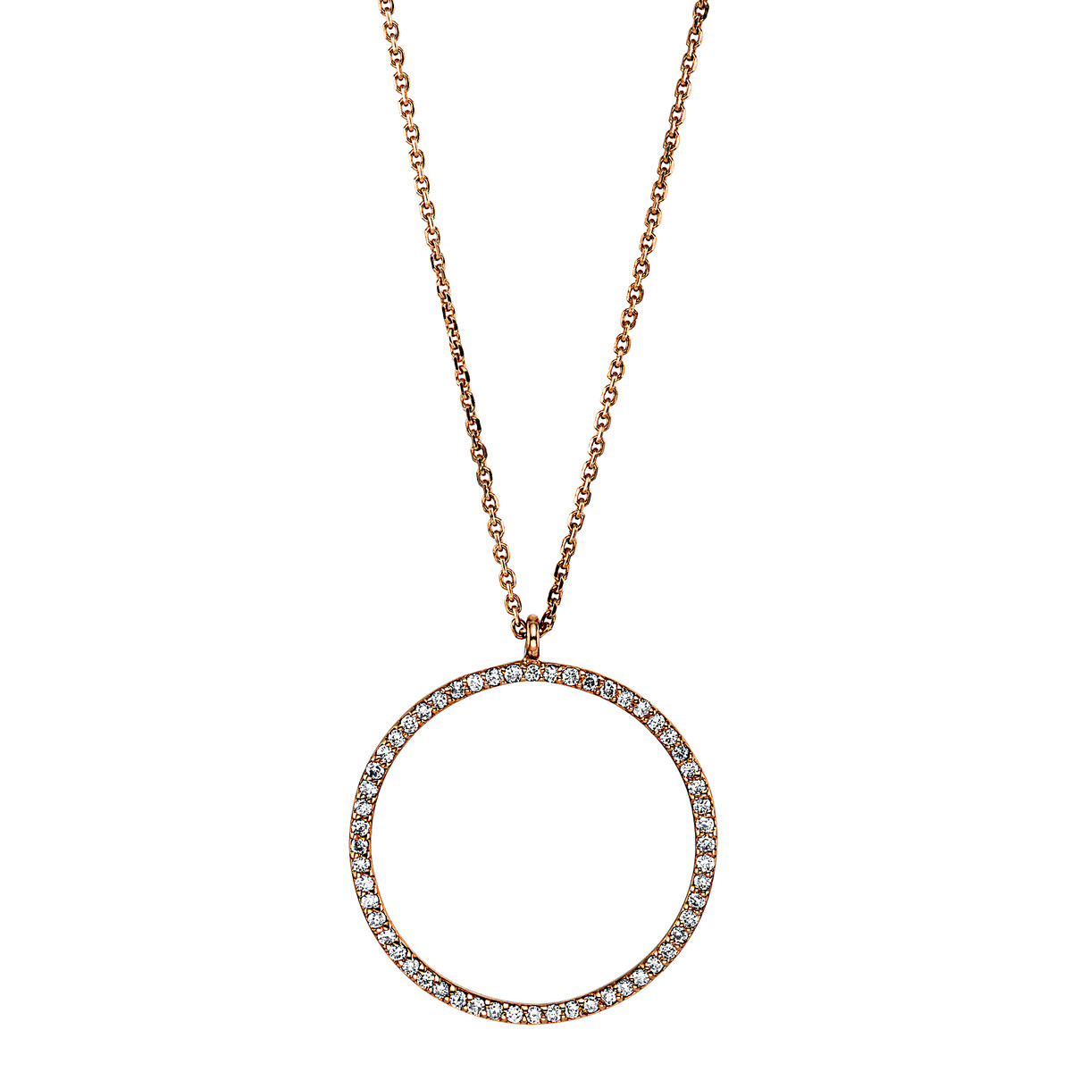 Collier 14 kt RG "Kreis"