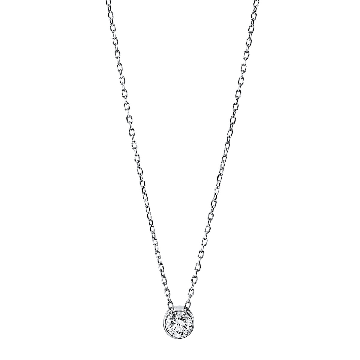 Collier Zarge 18 kt WG, GIA2213695498