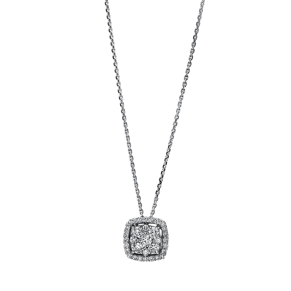 Collier 18 kt WG