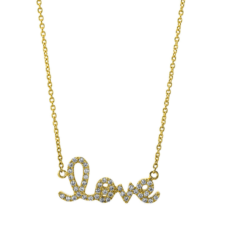 Collier 18 kt GG "love"
