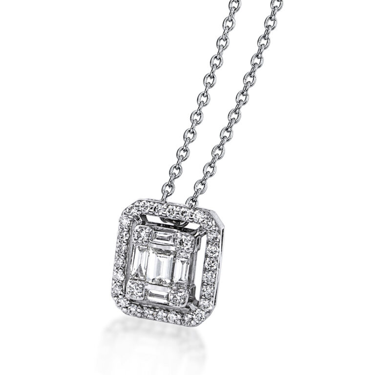 Collier 18 kt WG