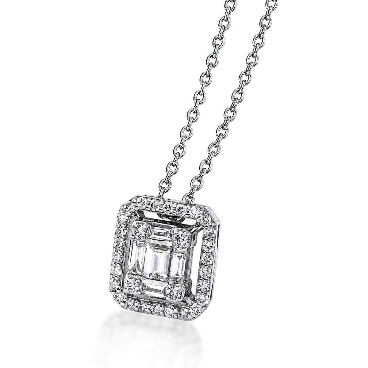 Collier 18 kt WG