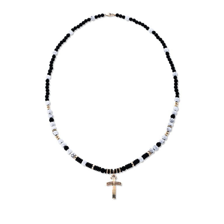 Collier 18 kt RG "Kreuz"