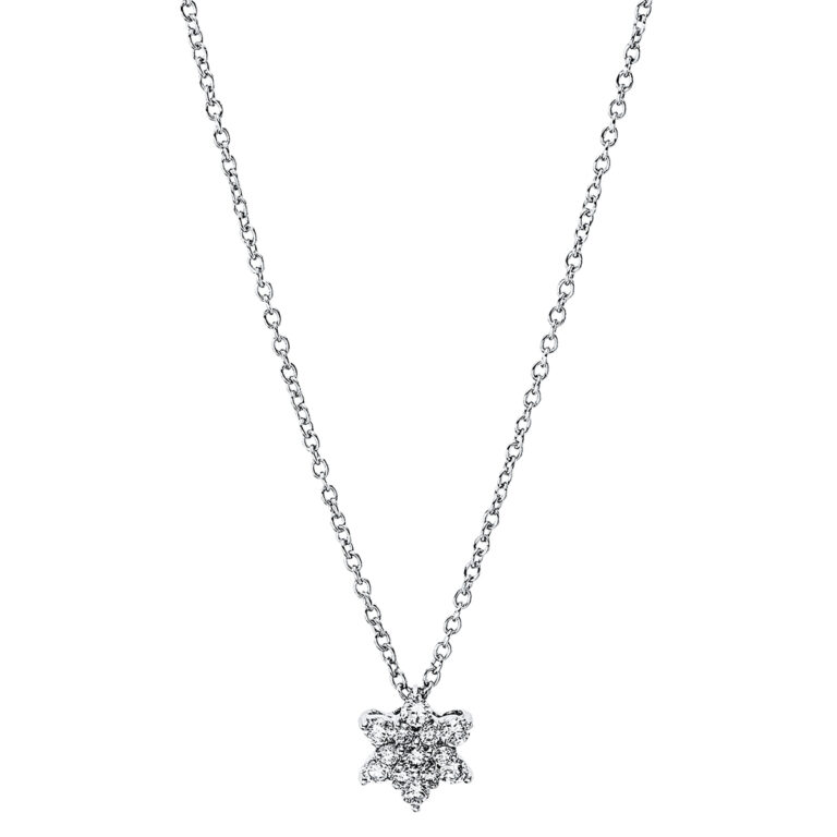 Collier 18 kt WG "Stern"