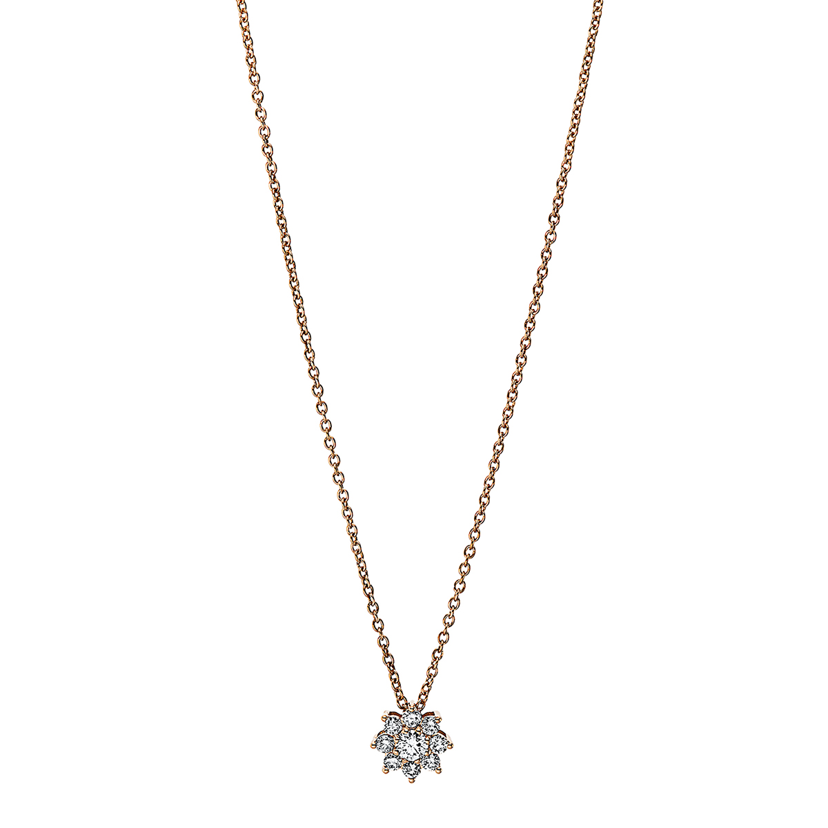 Collier 18 kt RG