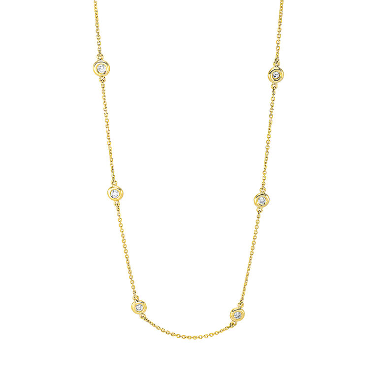 Collier 18 kt GG