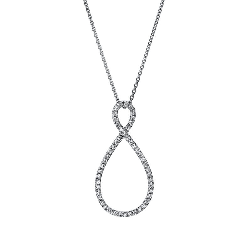 Collier 18 kt WG "Infinity"