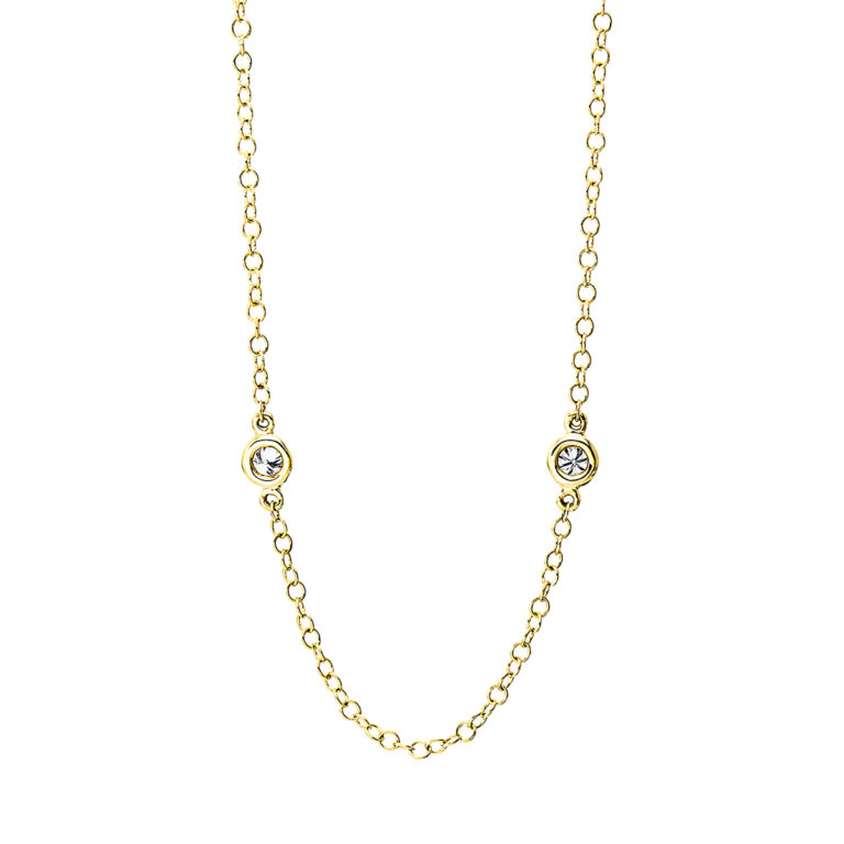 Collier Zarge 18 kt GG