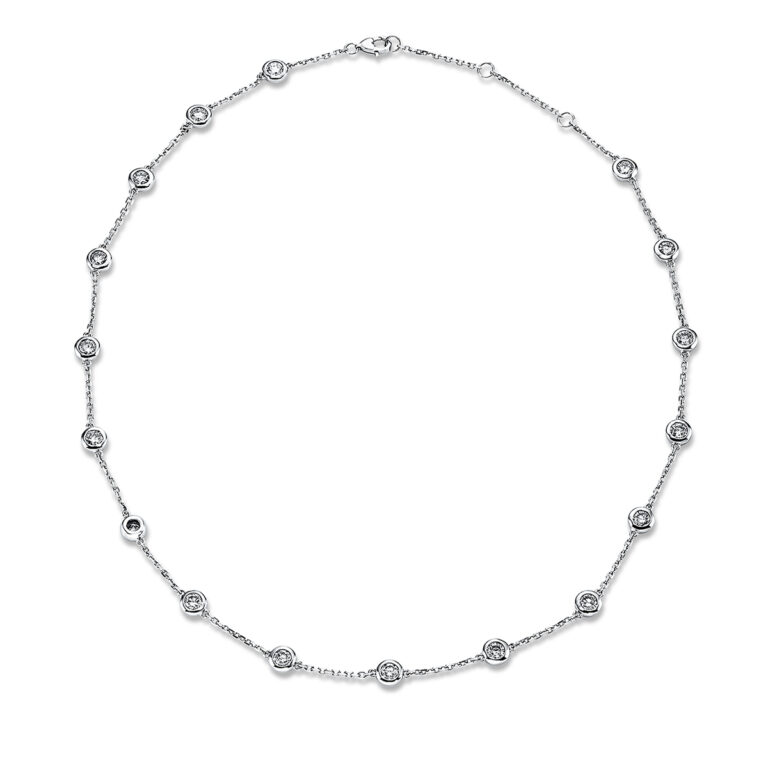 Collier 14 kt WG